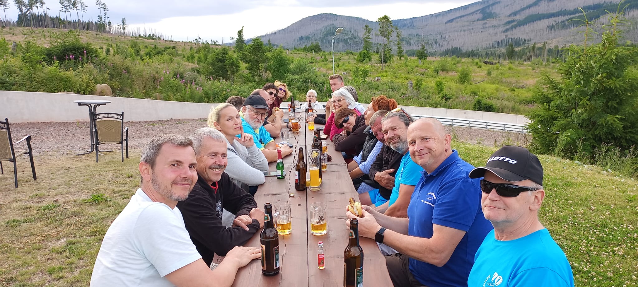 Sportliches Beisammensein